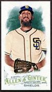 2016 Topps Allen and Ginter Mini #73 James Shields Baseball Card - San Diego Padres