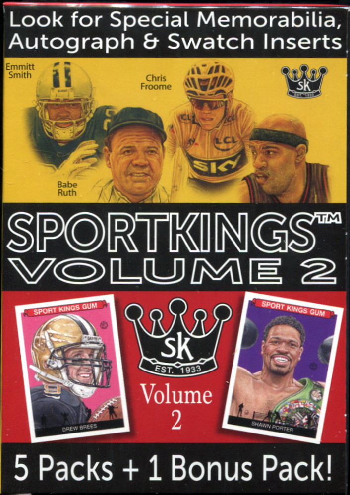2020 SportKings Volume 2 Sports Trading Cards Blaster Box