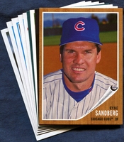 2021 Topps Archives Chicago Cubs Baseball Cards Team Set