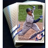 MLB New York Yankees 2021 Series 1 Baseball Aaron Judge Trading Card MLB New York Yankees 2021 Series 1 Baseball Aaron Judge Trading Card