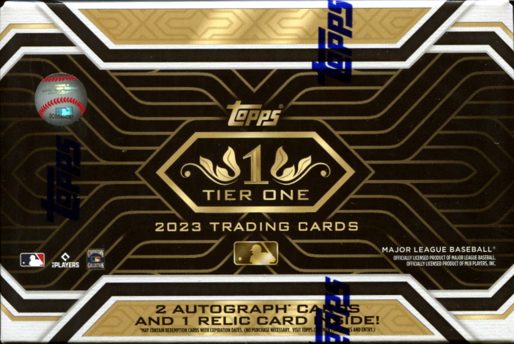 2023 Topps Tier One Baseball Cards Hobby Box