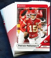 2024 Donruss Kansas City Chiefs NFL Football Card Team Set