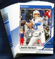 2024 Donruss Los Angeles Chargers NFL Football Card Team Set