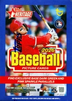 2024 Topps Heritage Baseball Cards Value Blaster Box