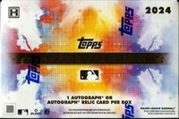 2024 Topps Inception Baseball Cards Hobby Box