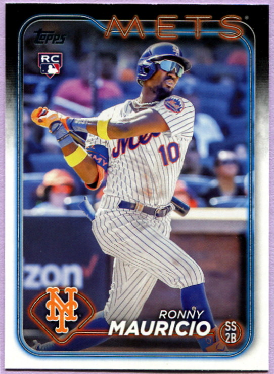 Rick Reed Mets Card 2024 Topps New York Mets Baseball Cards Team Set