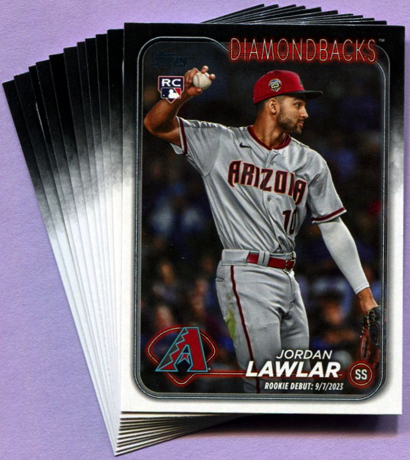2024 Topps Update Arizona Diamondbacks Baseball Cards Team Set