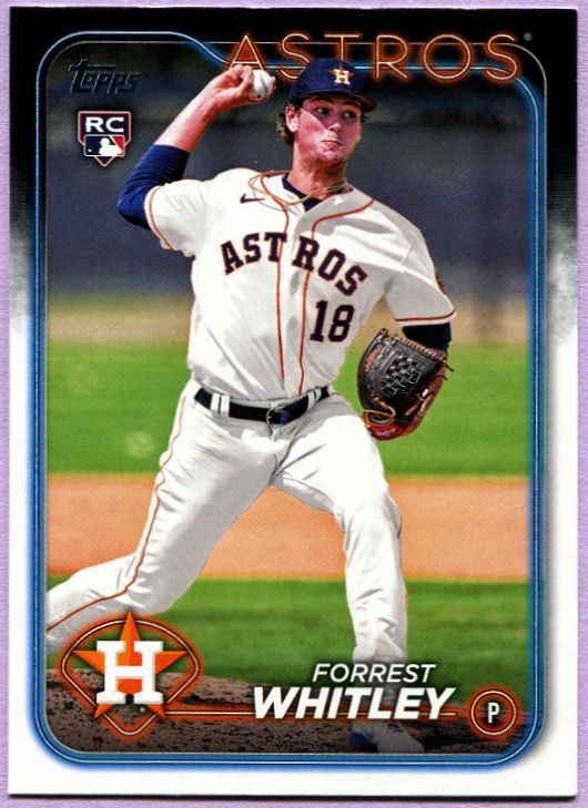 2024 Topps Update Houston Astros Baseball Cards Team Set