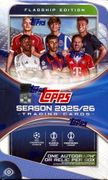 2025-26 Topps (Flagship) UEFA Club Competitions Soccer Cards Hobby Box
