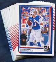 2025 Donruss Buffalo Bills NFL Football Card Team Set