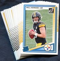 2025 Donruss Pittsburgh Steelers NFL Football Card Team Set