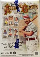 2025 Topps Allen and Ginter Trading Cards Blaster Box