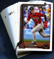 2025 Topps Arizona Diamondbacks Baseball Cards Team Set