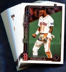2025 Topps Boston Red Sox Baseball Cards Team Set