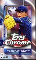2025 Topps Chrome Baseball Cards Hobby Box