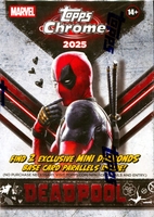 2025 Topps Chrome Marvel DEADPOOL Trading Cards Choice Blaster Box