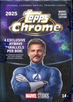 2025 Topps Chrome Marvel Studios Trading Cards (Value) Blaster Box