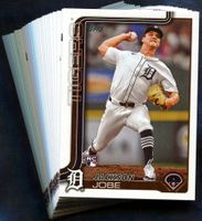 2025 Topps Detroit Tigers Baseball Cards Team Set