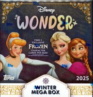 2025 Topps Disney Wonder Trading Cards Winter Mega Box