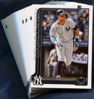 2025 Topps New York Yankees Baseball Cards Team Set