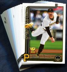 2025 Topps Pittsburgh Pirates Baseball Cards Team Set