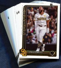 2025 Topps San Diego Padres Baseball Cards Team Set