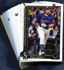 2025 Topps Seattle Mariners Baseball Cards Team Set
