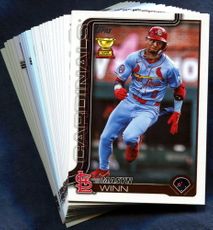 2025 Topps St. Louis Cardinals Baseball Cards Team Set