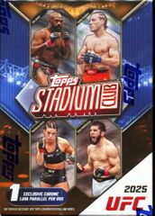 2025 Topps Stadium Club UFC Trading Cards Blaster Box