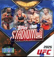 2025 Topps Stadium Club UFC Trading Cards Mega Box
