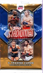 2025 Topps Stadium Club UFC Trading Cards Pack From Blaster