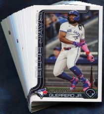 2025 Topps Toronto Blue Jays Baseball Cards Team Set