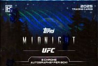 2025 Topps UFC Midnight Trading Cards Hobby Box