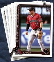 2025 Topps Update Arizona Diamondbacks Baseball Cards Team Set