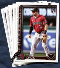 2025 Topps Update Arizona Diamondbacks Baseball Cards Team Set