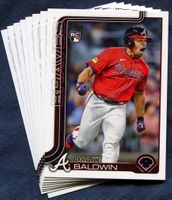 2025 Topps Update Atlanta Braves Baseball Cards Team Set