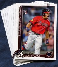 2025 Topps Update Atlanta Braves Baseball Cards Team Set