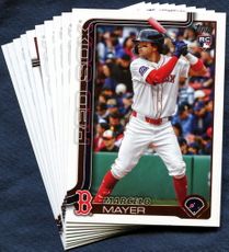 2025 Topps Update Boston Red Sox Baseball Cards Team Set