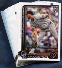 2025 Topps Update Colorado Rockies Baseball Cards Team Set