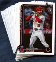 2025 Topps Update Los Angeles Angels Baseball Cards Team Set