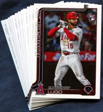 2025 Topps Update Los Angeles Angels Baseball Cards Team Set