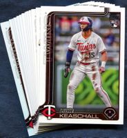 2025 Topps Update Minnesota Twins Baseball Cards Team Set