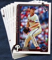 2025 Topps Update Philadelphia Phillies Baseball Cards Team Set