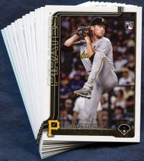 2025 Topps Update Pittsburgh Pirates Baseball Cards Team Set