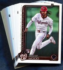 2025 Topps Washington Nationals Baseball Cards Team Set