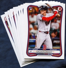 2026 Bowman & Prospects Boston Red Sox Baseball Cards Team Set