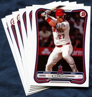 2026 Bowman & Prospects Los Angeles Angels Baseball Cards Team Set