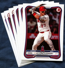 2026 Bowman & Prospects Los Angeles Angels Baseball Cards Team Set