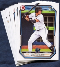 2026 Bowman & Prospects Miami Marlins Baseball Cards Team Set