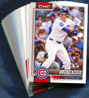 2026 Topps Chicago Cubs Baseball Cards Team Set